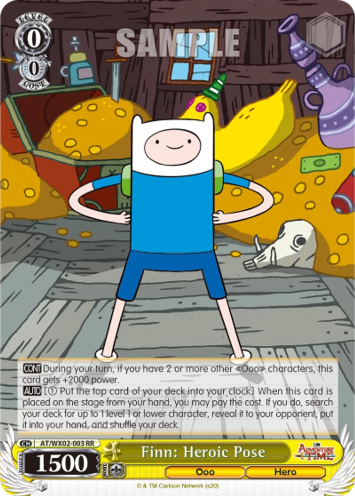 Finn: Heroic Pose