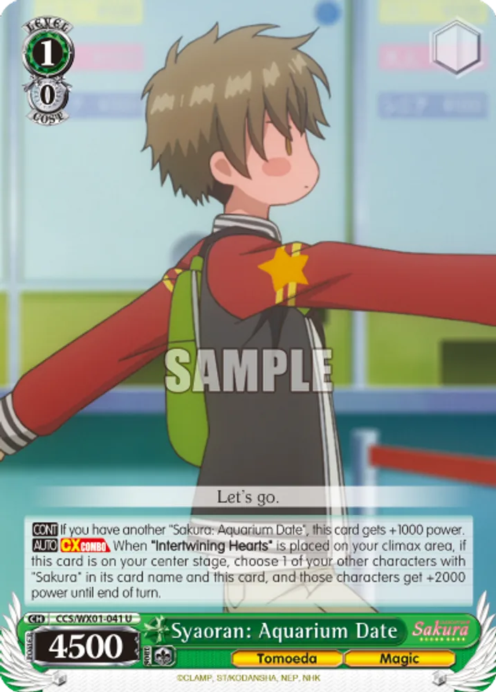 Syaoran: Aquarium Date