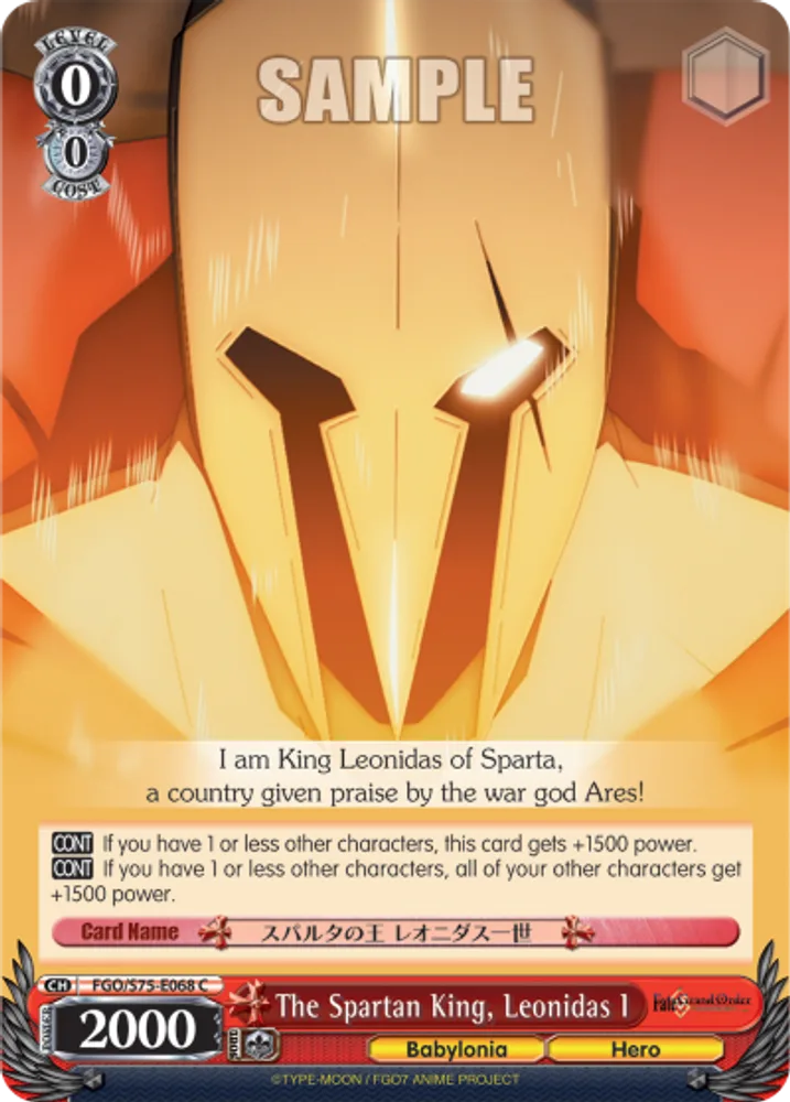 The Spartan King, Leonidas I