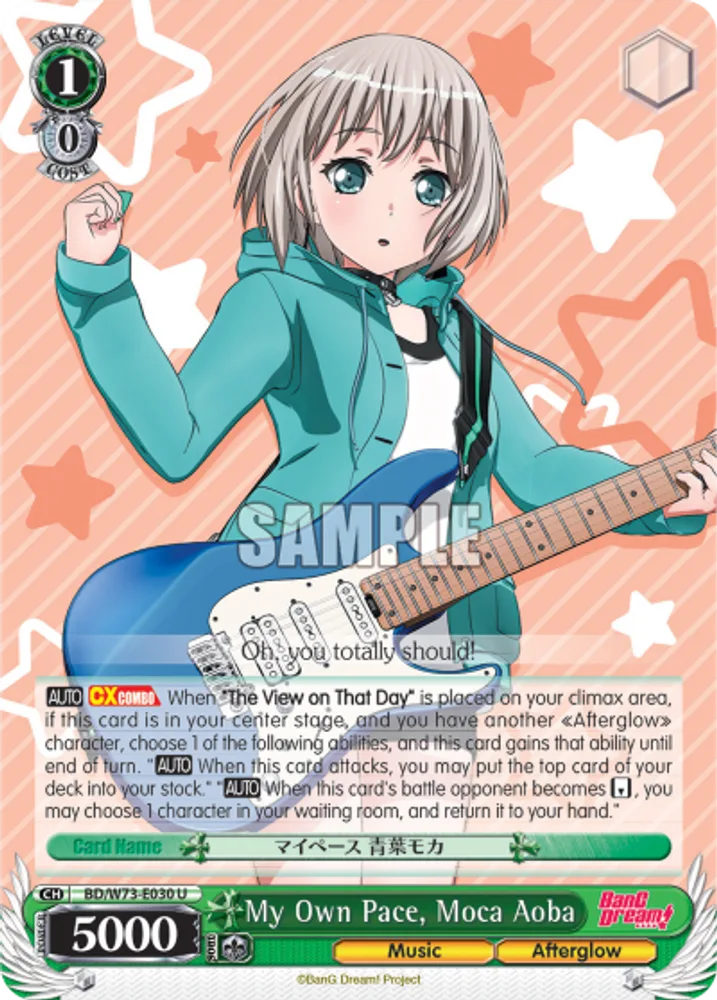 My Own Pace, Moca Aoba