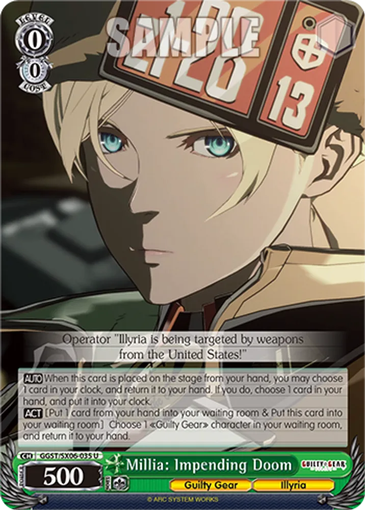 Millia: Impending Doom