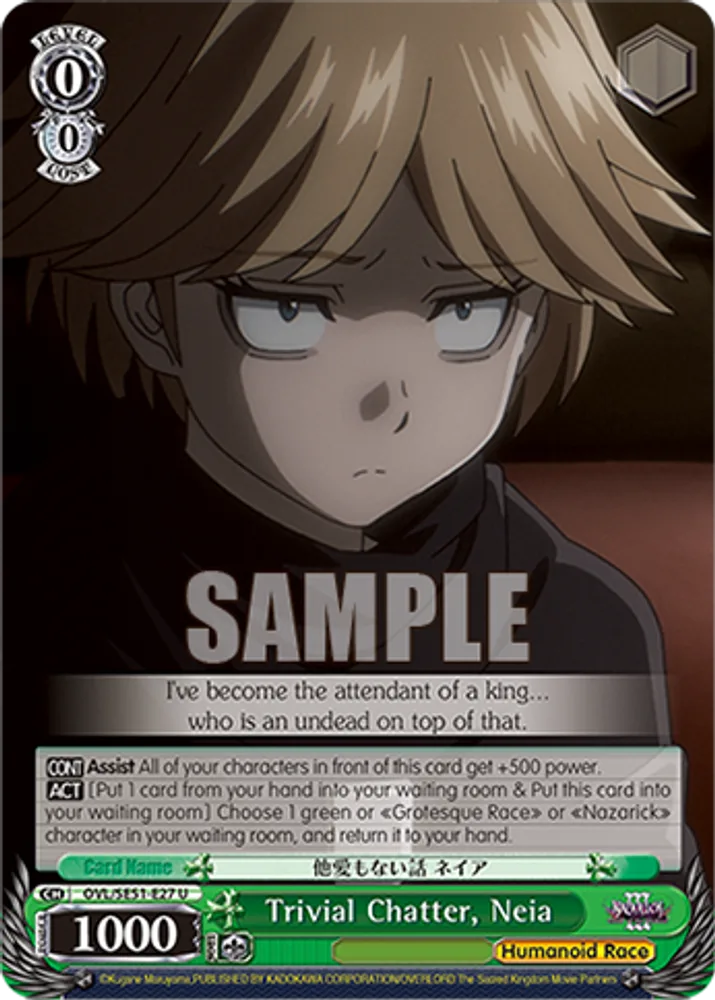 Trivial Chatter, Neia