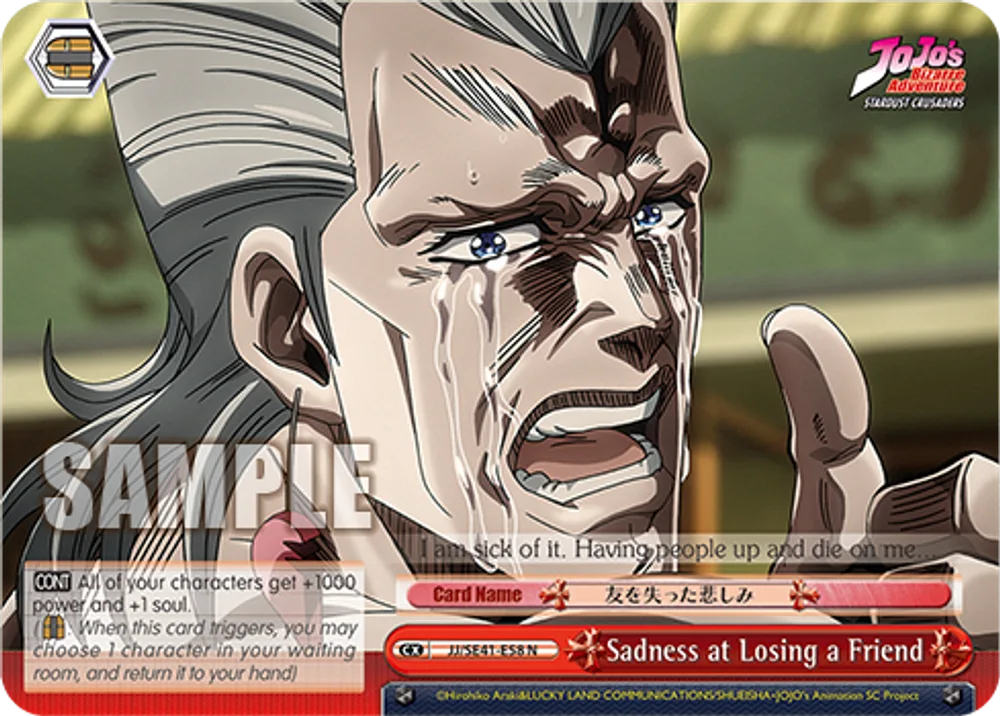 Sadness at Losing a Friend