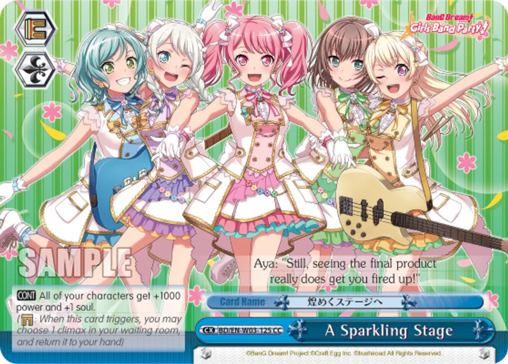 A Sparkling Stage