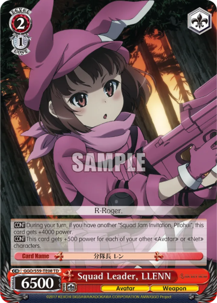 Squad Leader, LLENN