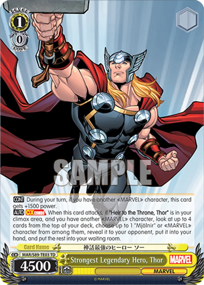 Strongest Legendary Hero, Thor