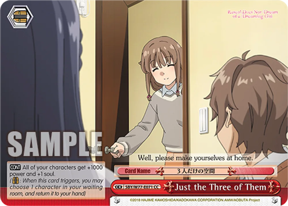 Just the Three of Them