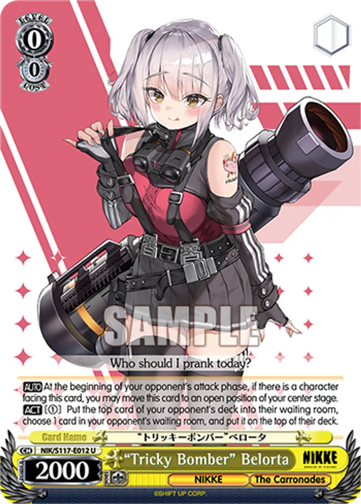 “Tricky Bomber” Belorta