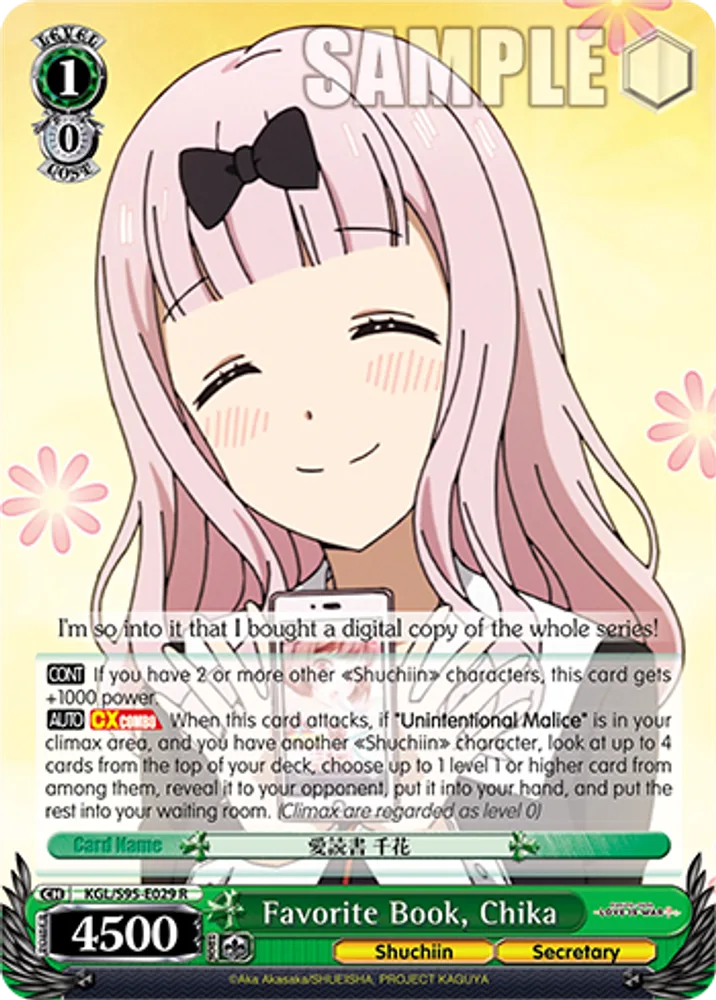 Favorite Book, Chika