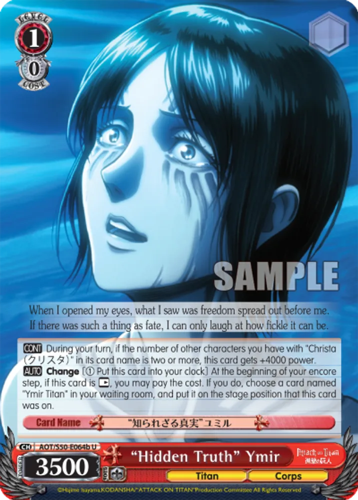 "Hidden Truth" Ymir