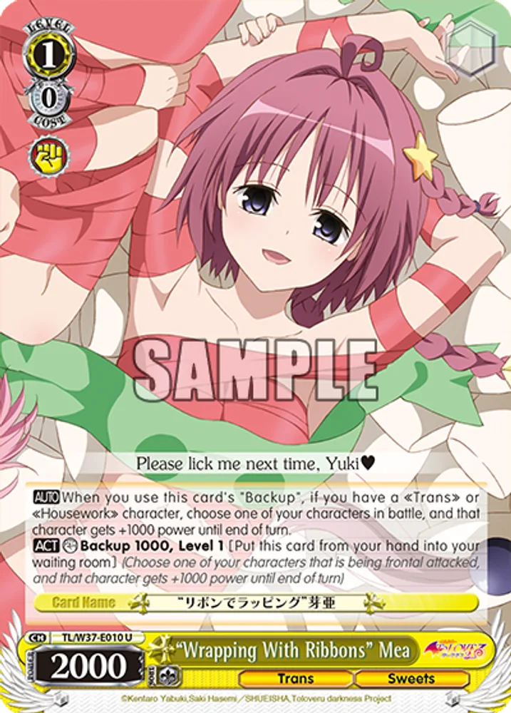 “Wrapping With Ribbons” Mea
