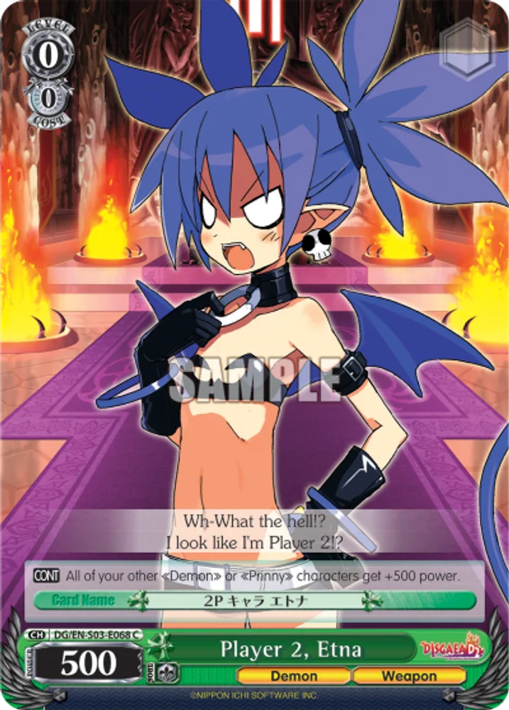 Player 2, Etna