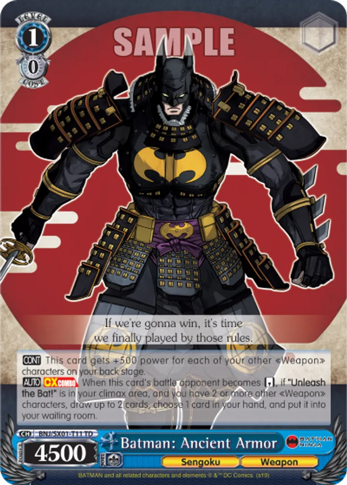 Batman: Ancient Armor