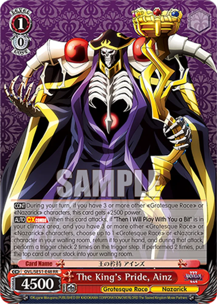 The King's Pride, Ainz