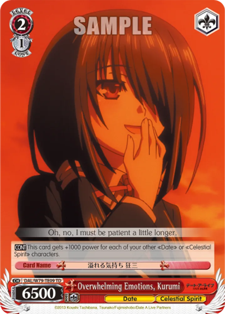 Overwhelming Emotions, Kurumi
