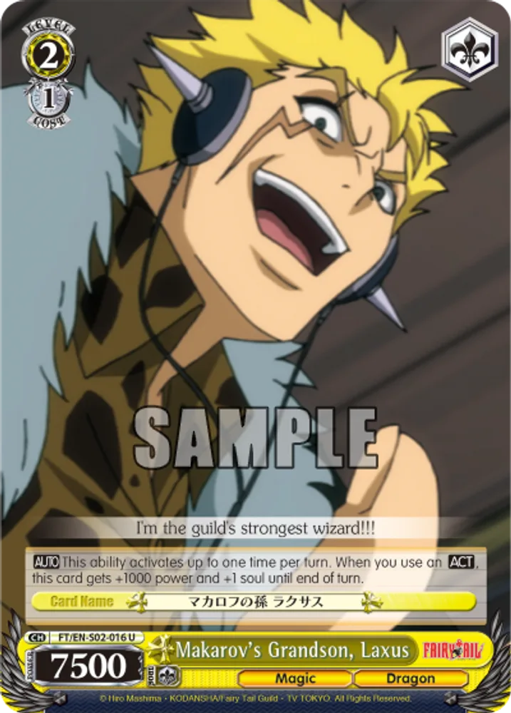Makarov's Grandson, Laxus