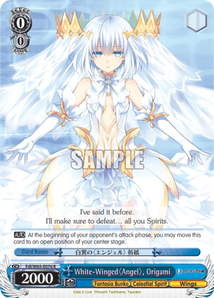 White-Winged〈Angel〉, Origami