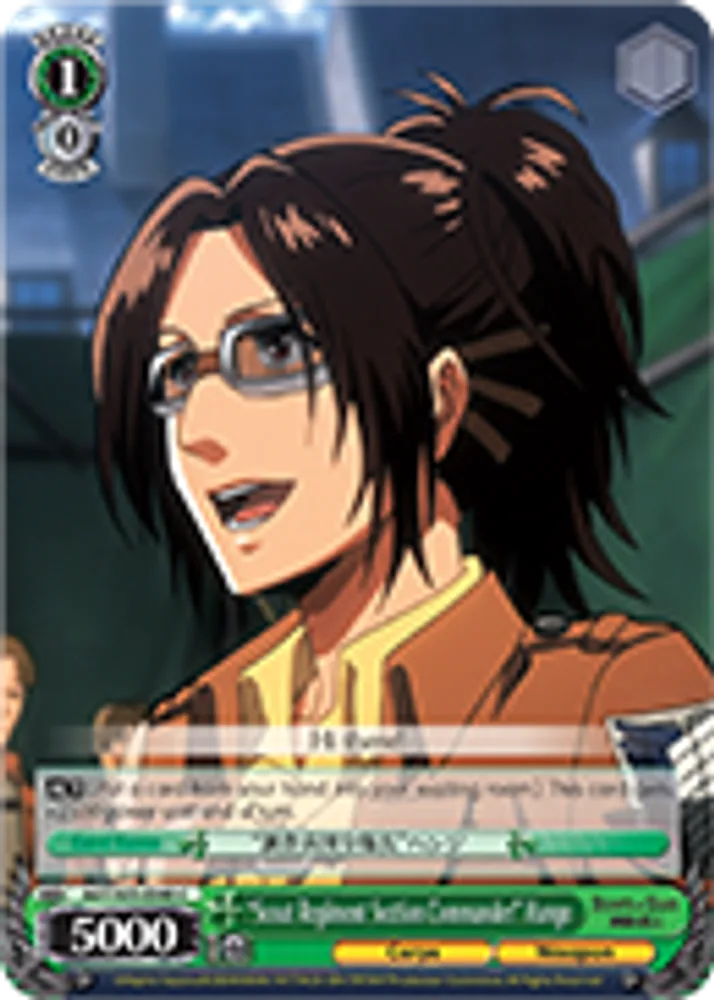 "Scout Regiment Section Commander" Hange