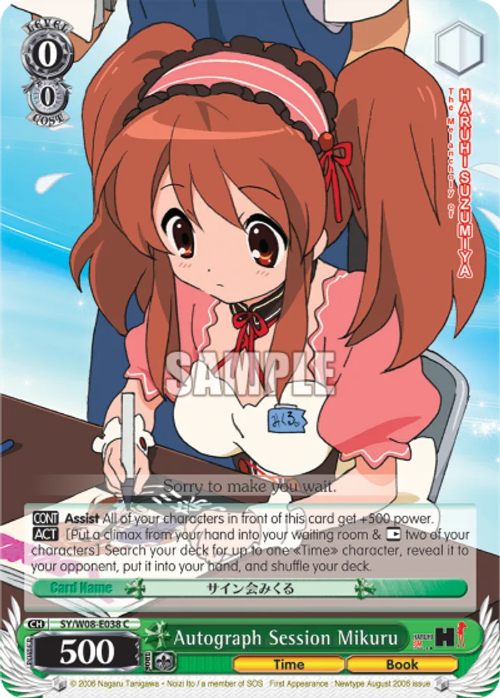 Autograph Session Mikuru