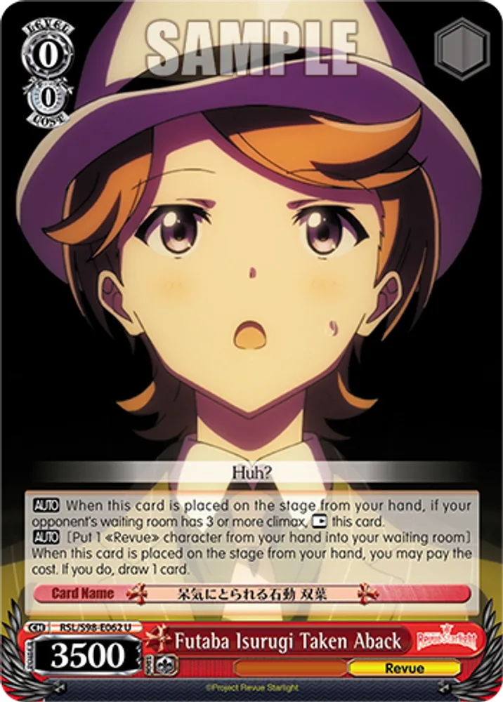 Futaba Isurugi Taken Aback
