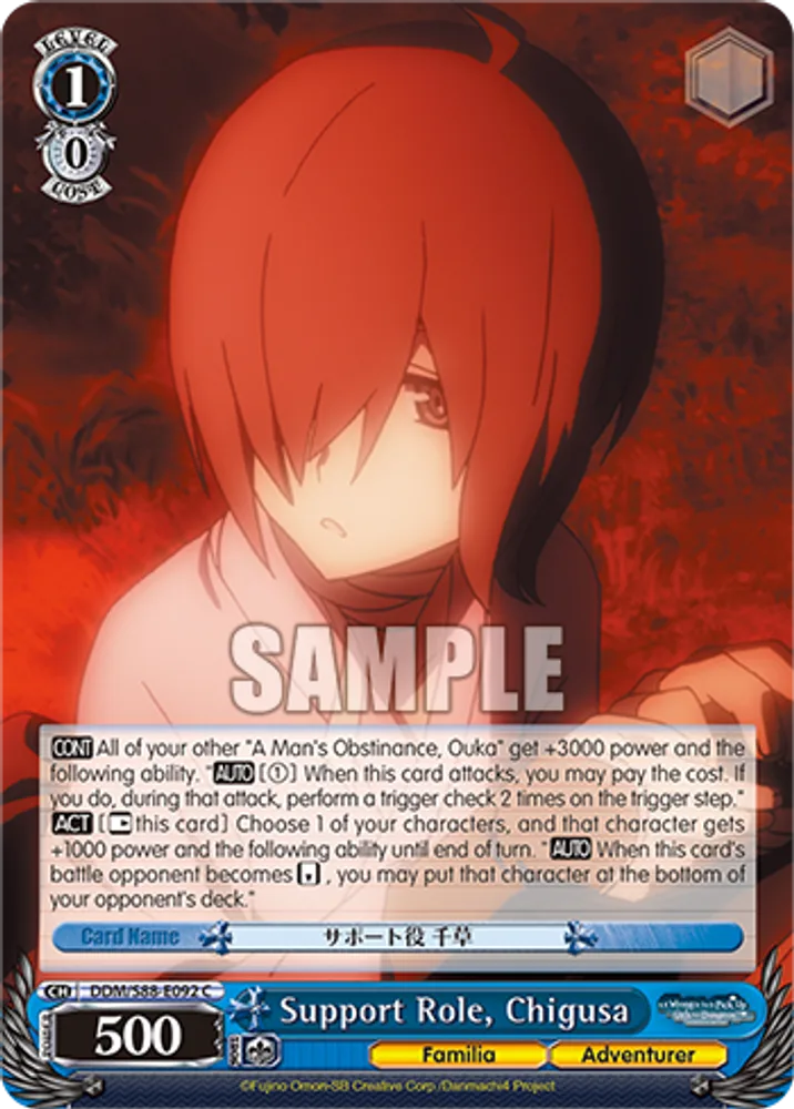 Support Role, Chigusa