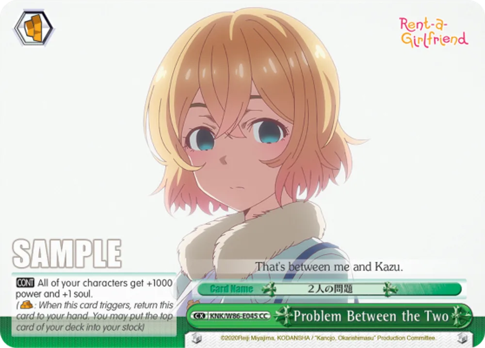 Problem Between the Two