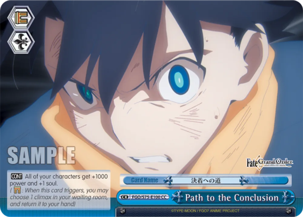Path to the Conclusion