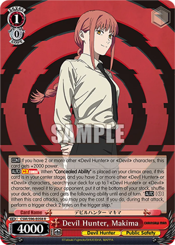 Devil Hunter, Makima