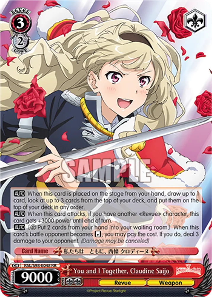 You and I Together, Claudine Saijo