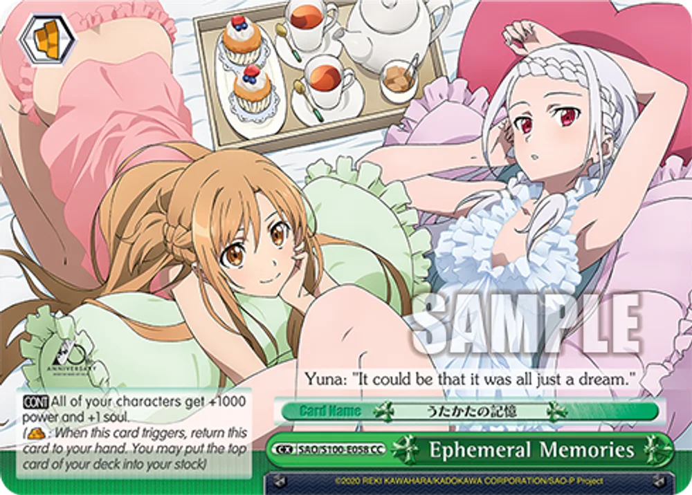Ephemeral Memories