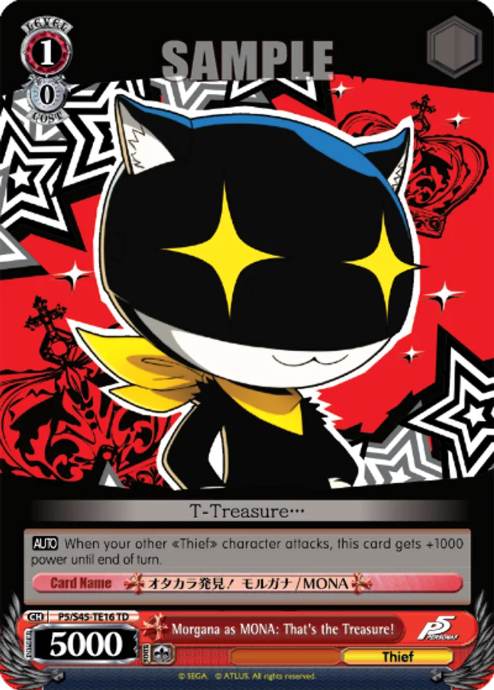 Morgana as MONA: That's the Treasure!