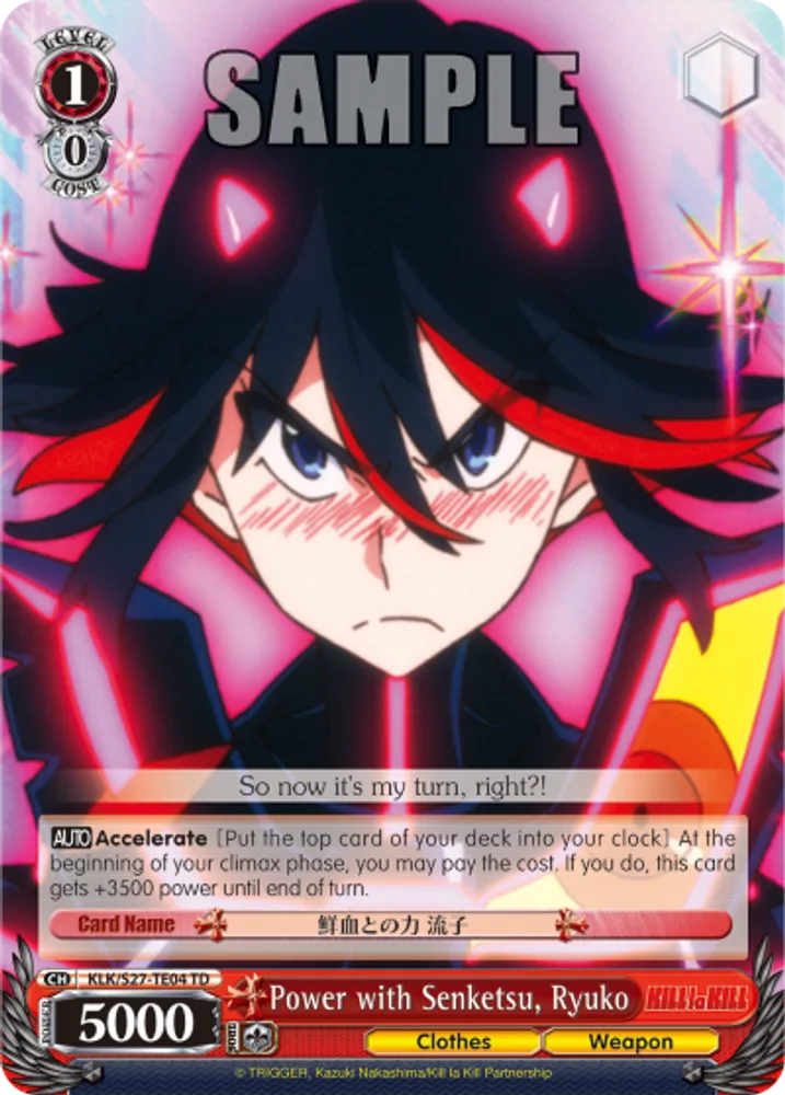 Power with Senketsu, Ryuko
