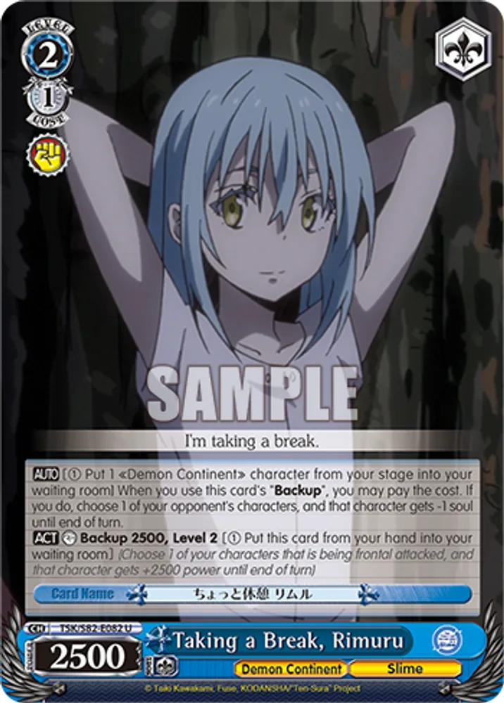 Taking a Break, Rimuru
