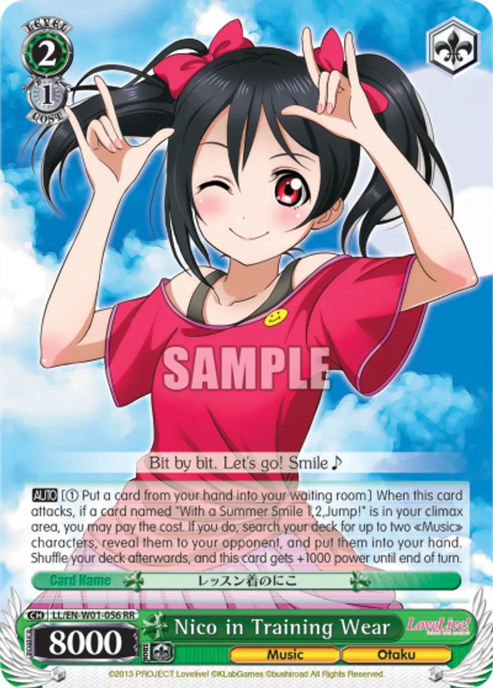 Nico in Training Wear