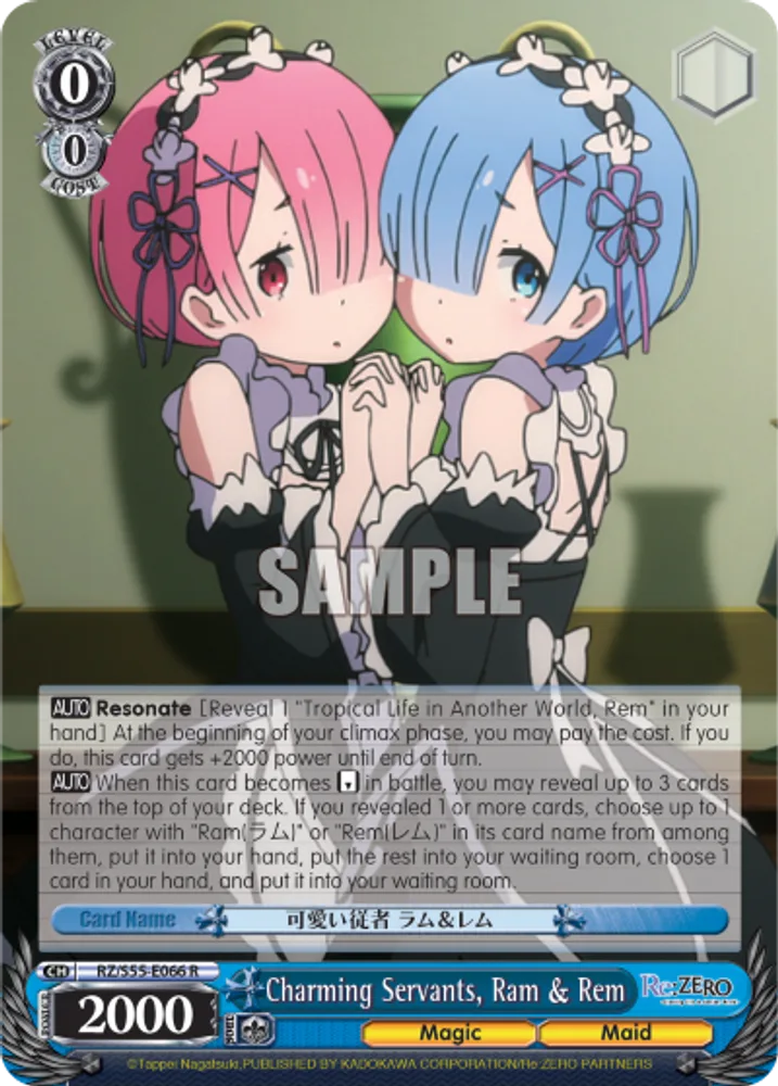 Charming Servants, Ram & Rem