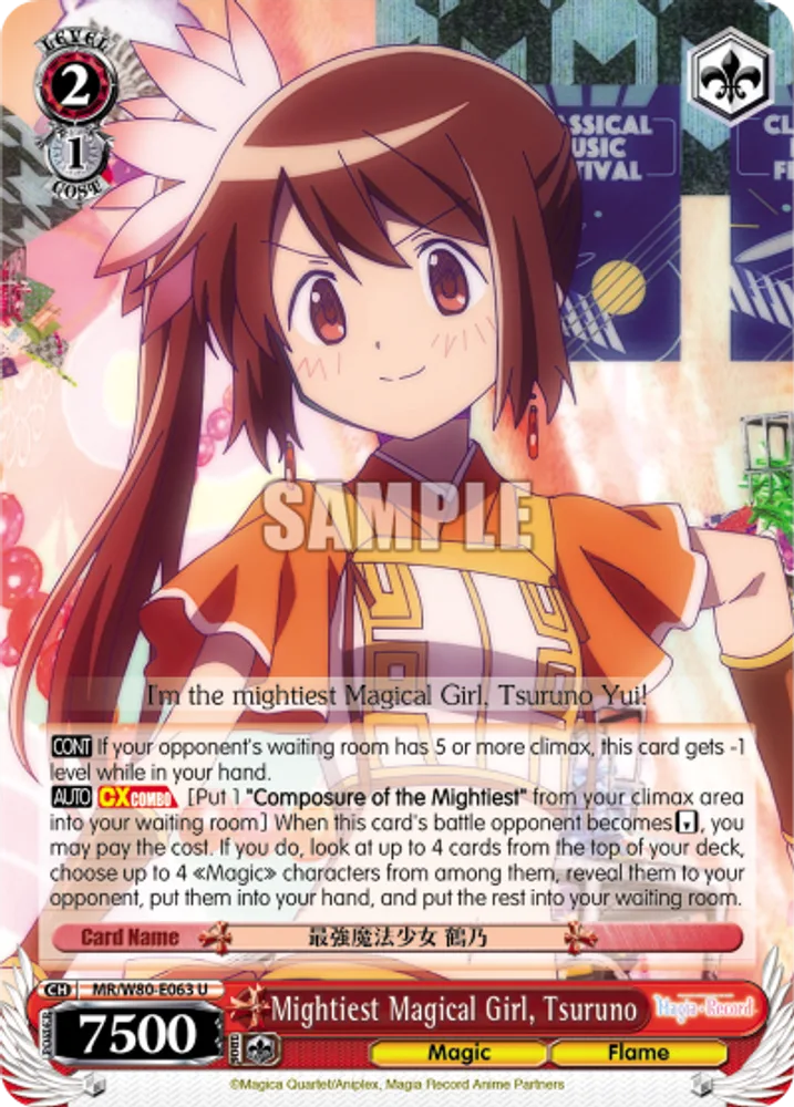 Mightiest Magical Girl, Tsuruno
