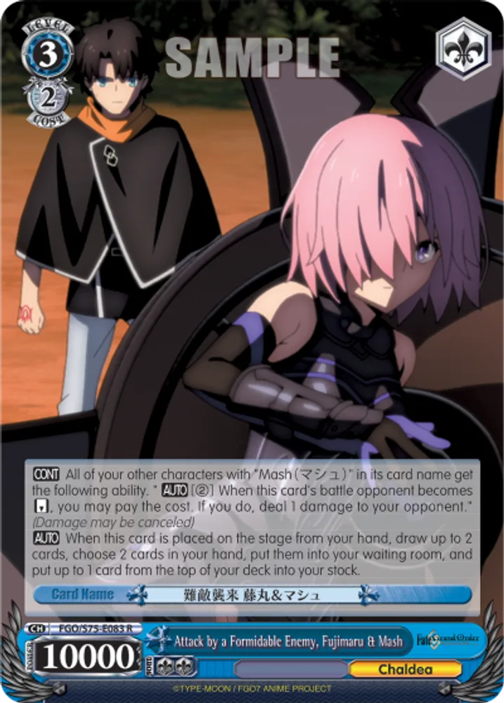Attack by a Formidable Enemy, Fujimaru & Mash