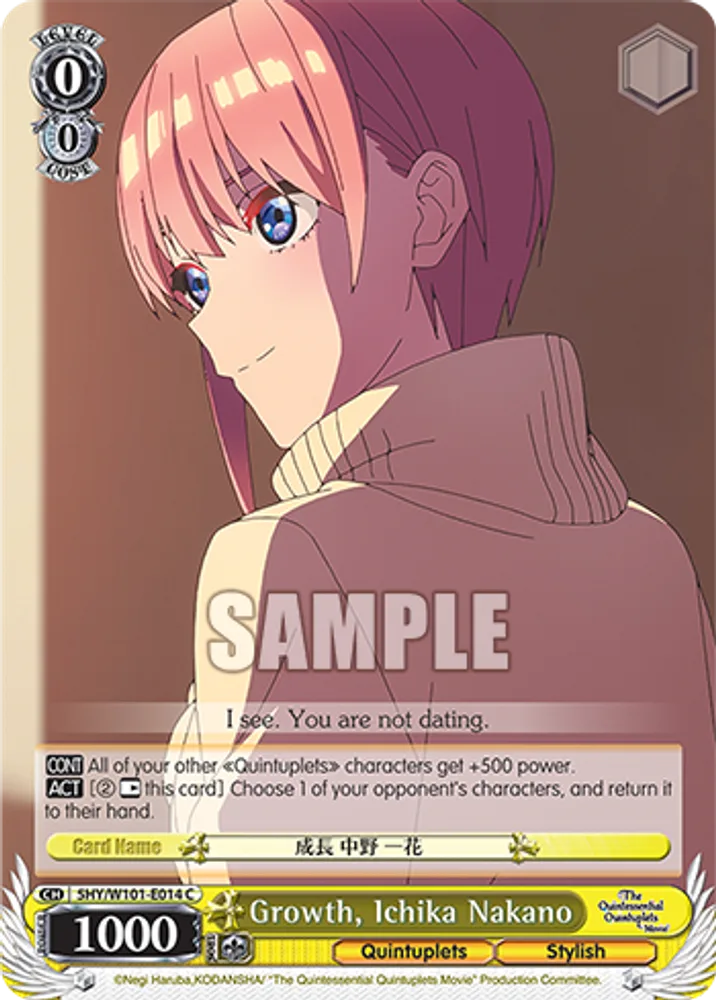 Growth, Ichika Nakano