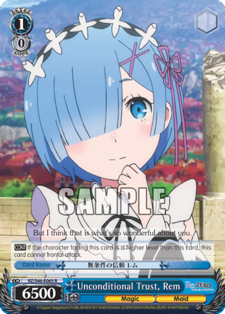 Unconditional Trust, Rem