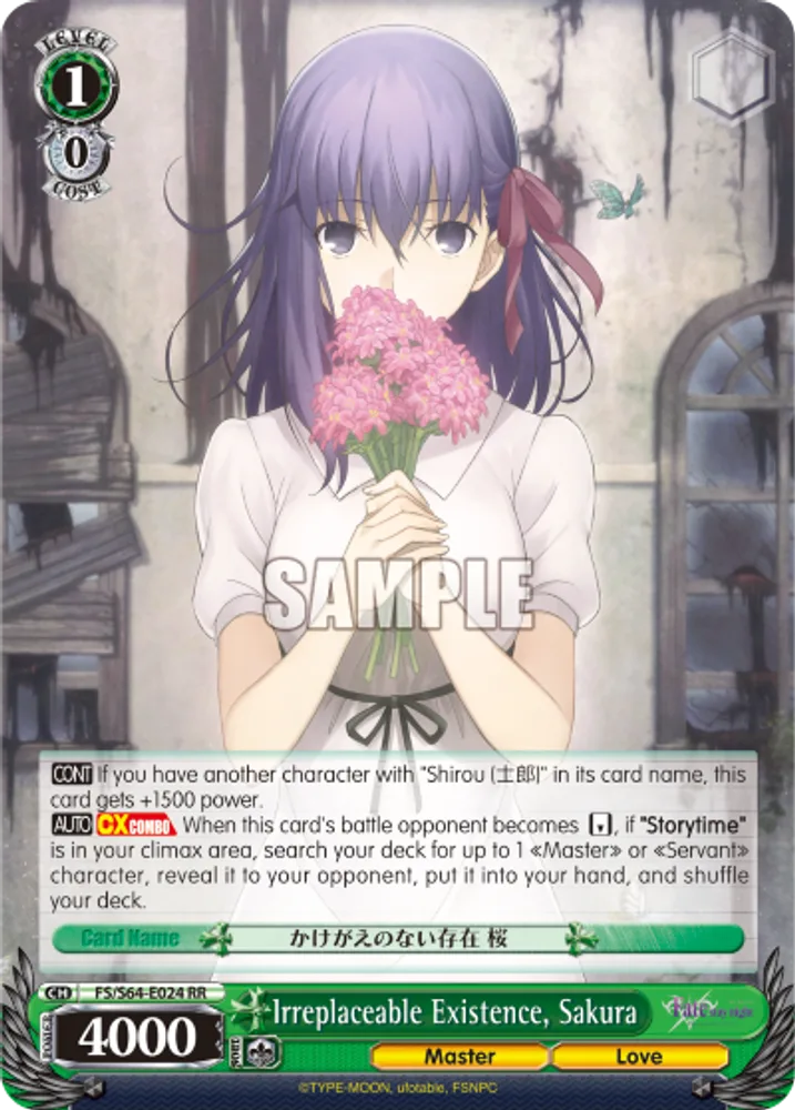 Irreplaceable Existence, Sakura