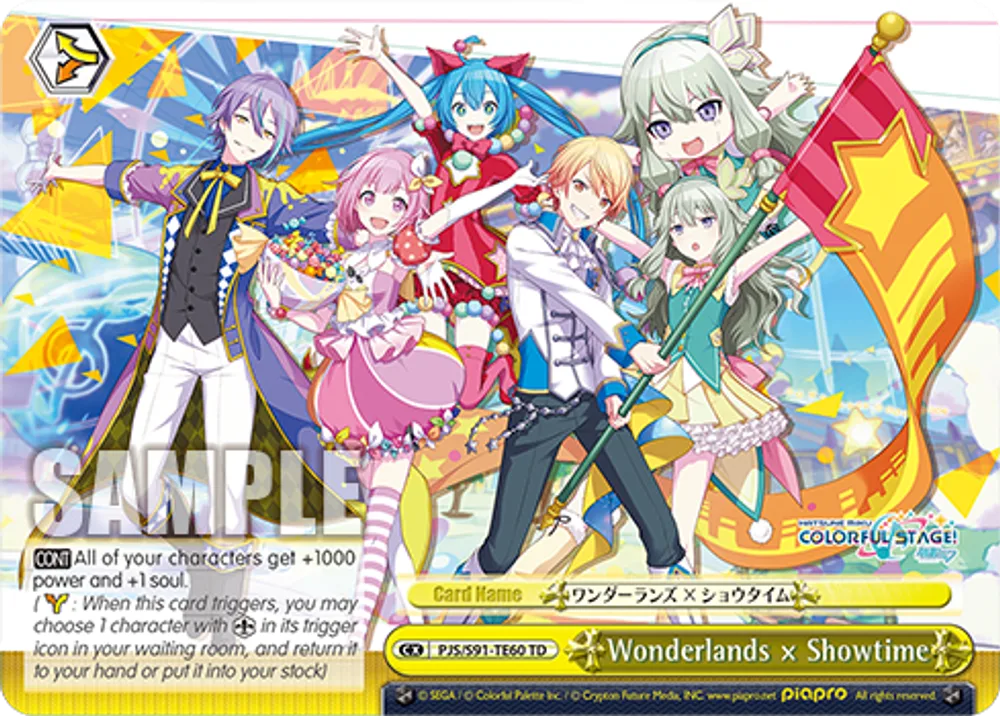 Wonderlands × Showtime