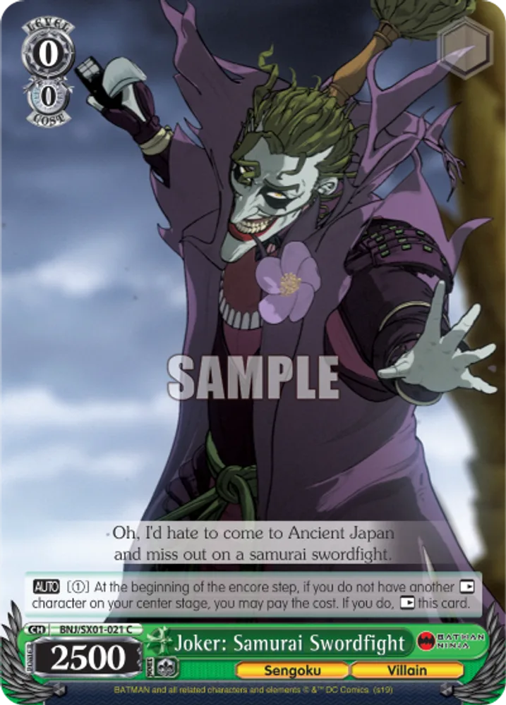 Joker: Samurai Swordfight