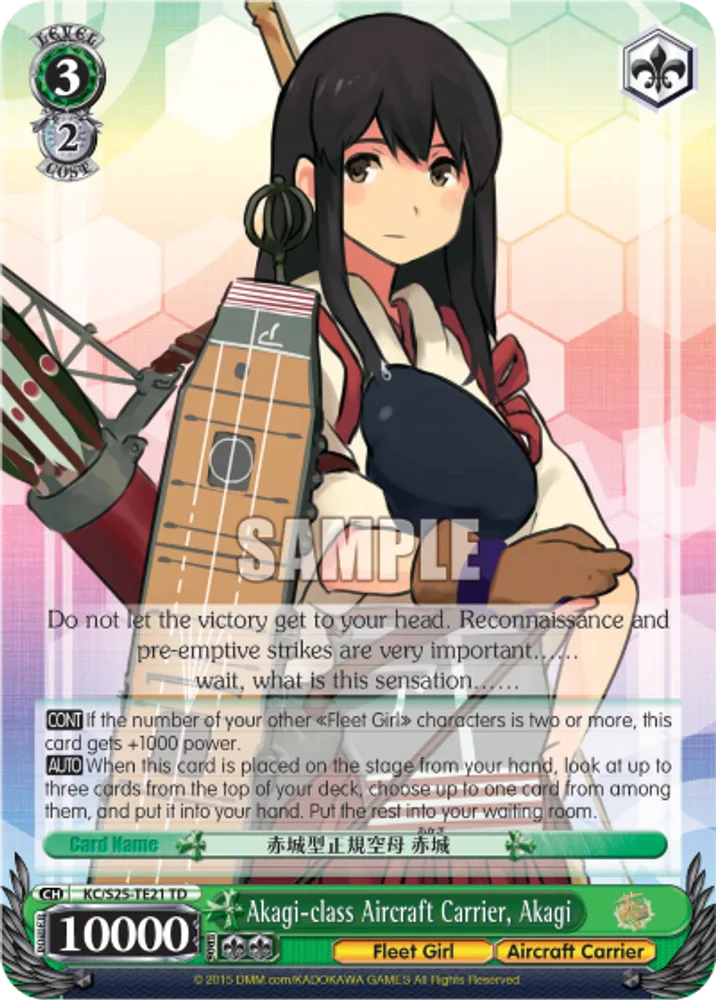 Akagi-class Aircraft Carrier, Akagi