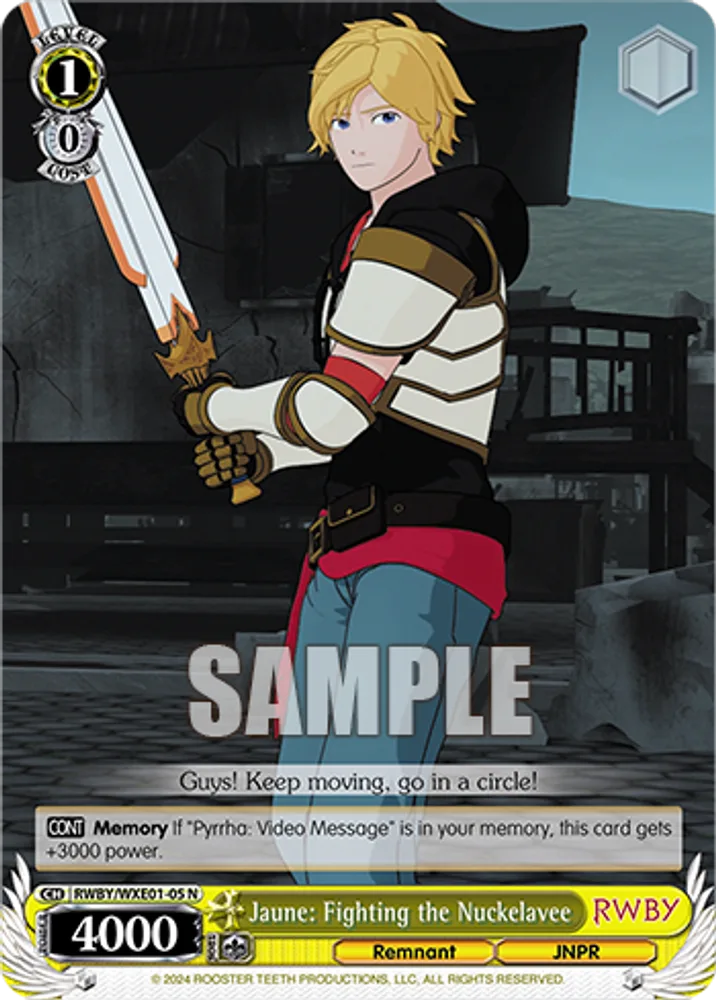 Jaune: Fighting the Nuckelavee