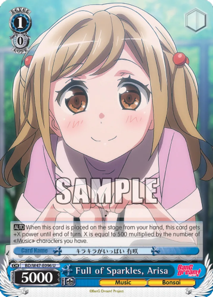 Full of Sparkles, Arisa