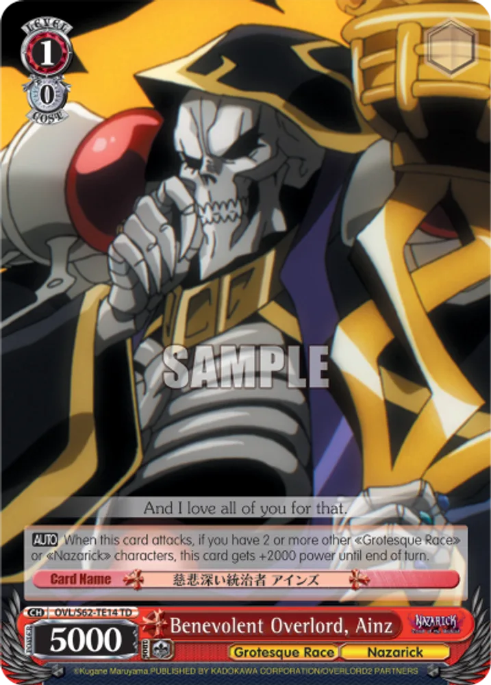 Benevolent Overlord, Ainz