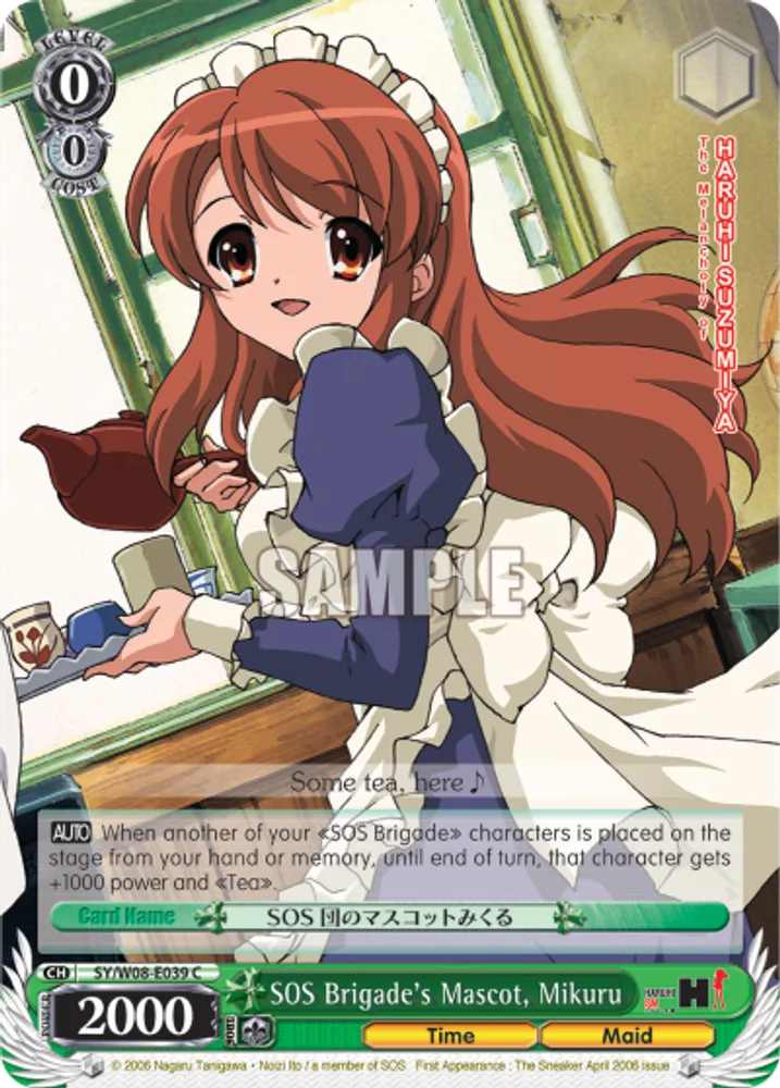 SOS Brigade's Mascot, Mikuru