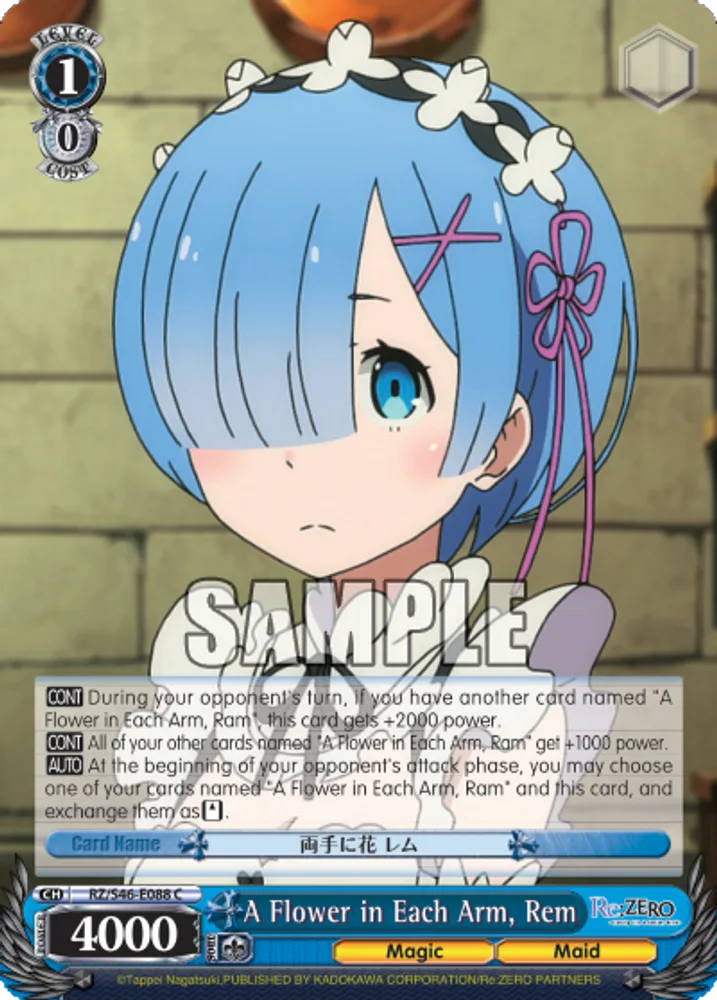 A Flower in Each Arm, Rem
