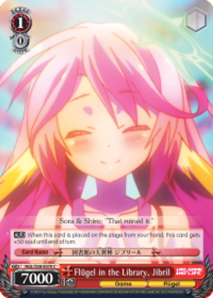 Flügel in the Library, Jibril