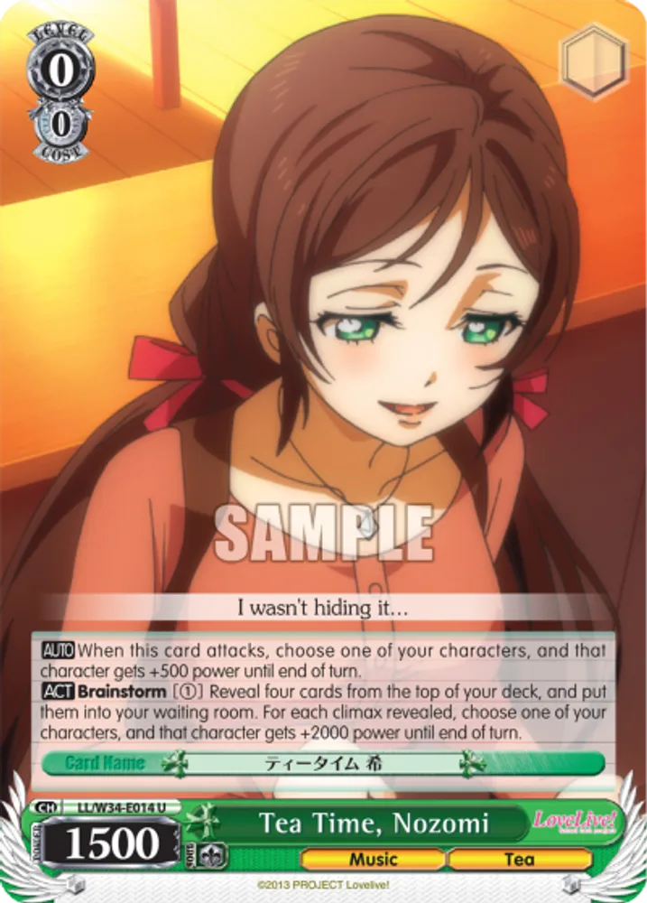 Tea Time, Nozomi